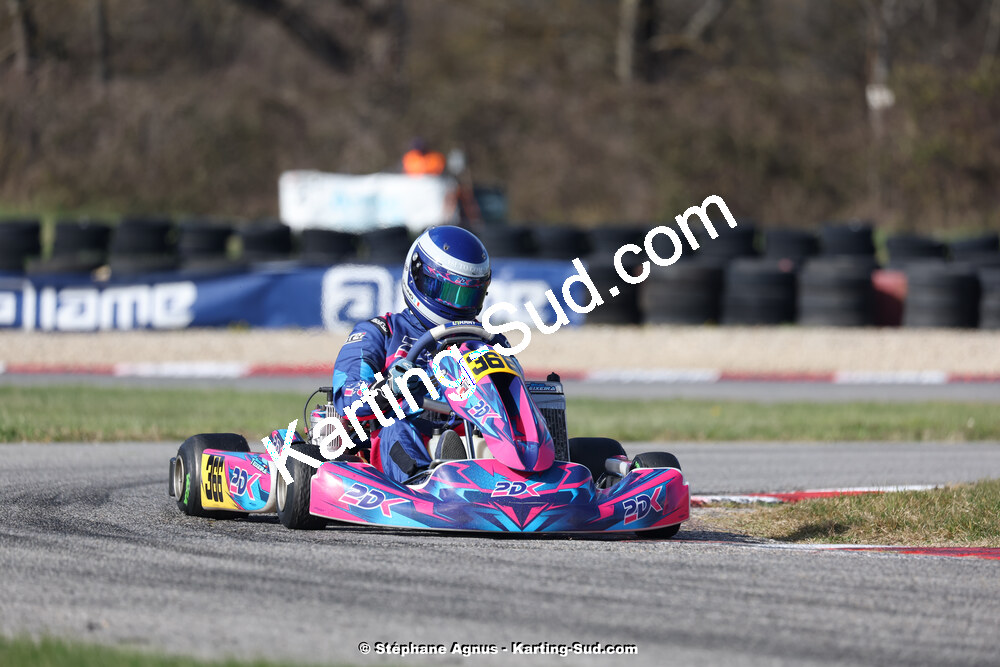 9 & 10/03/2024 : 1ère manche du Championnat du Sud au circuit d’Aigues-Vives (photos Stéphane Agnus) 2024 — karting