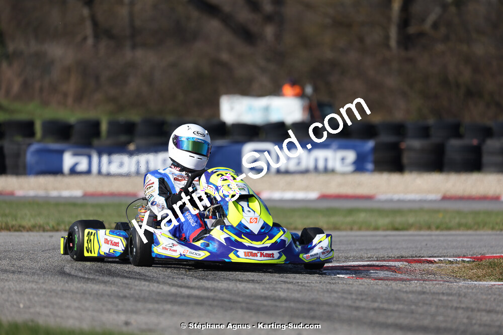 9 & 10/03/2024 : 1ère manche du Championnat du Sud au circuit d’Aigues-Vives (photos Stéphane Agnus) 2024 — karting