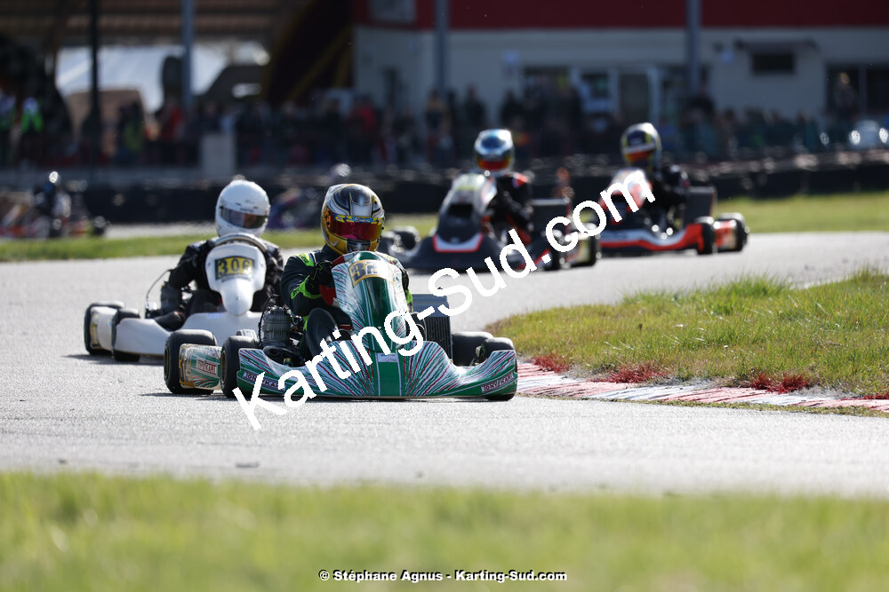 9 & 10/03/2024 : 1ère manche du Championnat du Sud au circuit d’Aigues-Vives (photos Stéphane Agnus) 2024 — karting