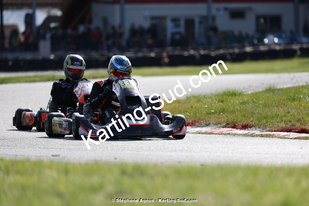 9 & 10/03/2024 : 1ère manche du Championnat du Sud au circuit d’Aigues-Vives (photos Stéphane Agnus) 2024 — karting