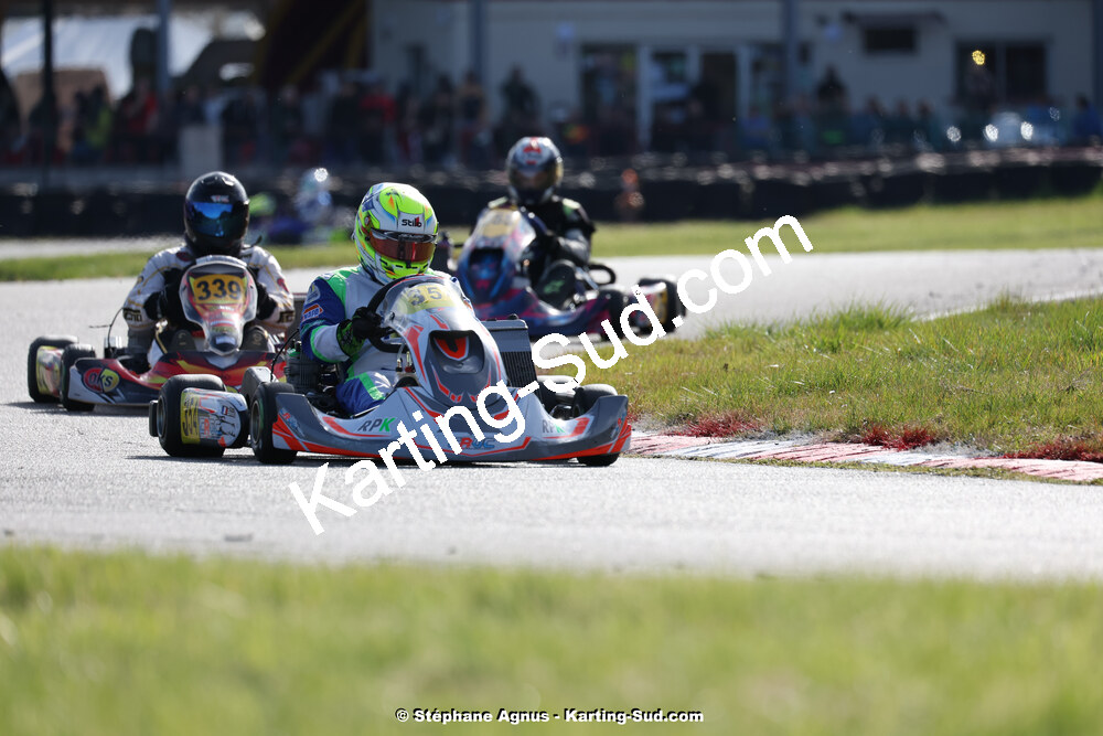 9 & 10/03/2024 : 1ère manche du Championnat du Sud au circuit d’Aigues-Vives (photos Stéphane Agnus) 2024 — karting