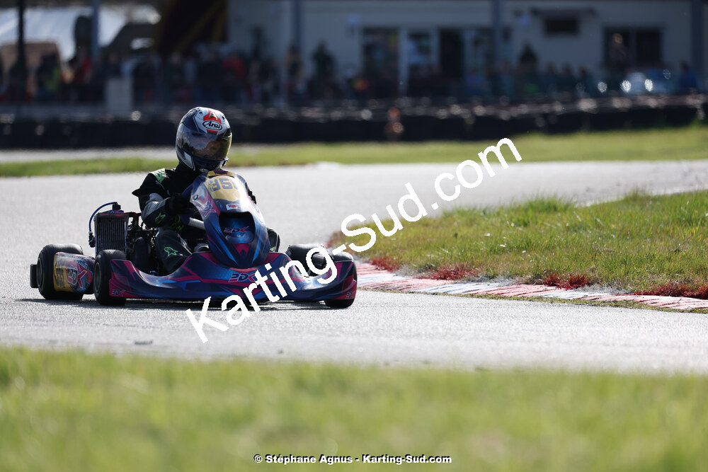 9 & 10/03/2024 : 1ère manche du Championnat du Sud au circuit d’Aigues-Vives (photos Stéphane Agnus) 2024 — karting