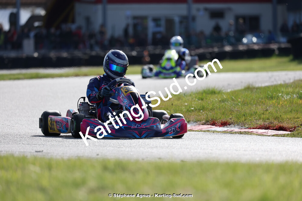 9 & 10/03/2024 : 1ère manche du Championnat du Sud au circuit d’Aigues-Vives (photos Stéphane Agnus) 2024 — karting