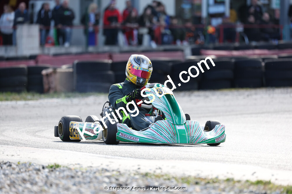 9 & 10/03/2024 : 1ère manche du Championnat du Sud au circuit d’Aigues-Vives (photos Stéphane Agnus) 2024 — karting
