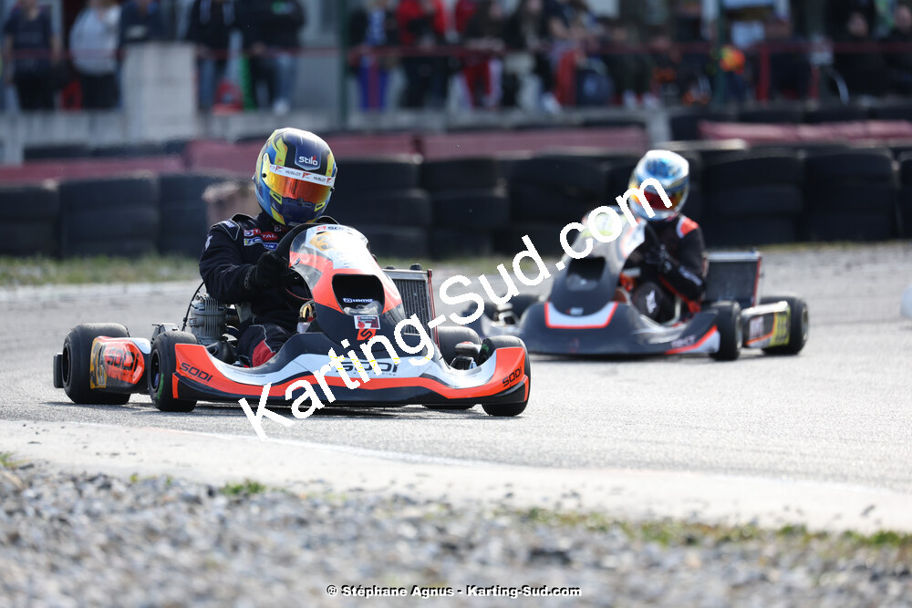 9 & 10/03/2024 : 1ère manche du Championnat du Sud au circuit d’Aigues-Vives (photos Stéphane Agnus) 2024 — karting