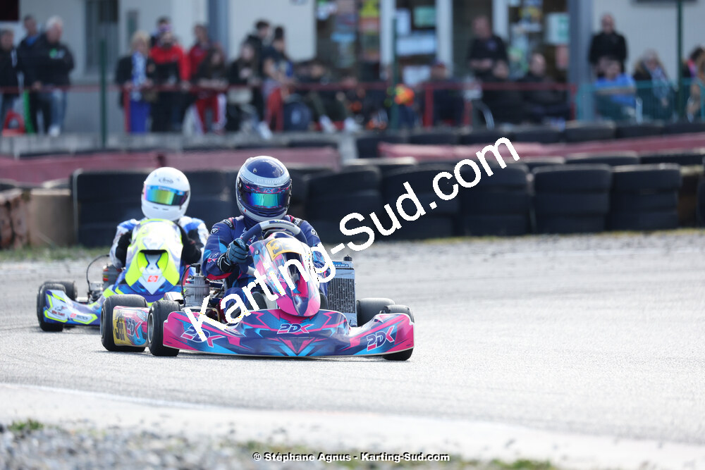 9 & 10/03/2024 : 1ère manche du Championnat du Sud au circuit d’Aigues-Vives (photos Stéphane Agnus) 2024 — karting