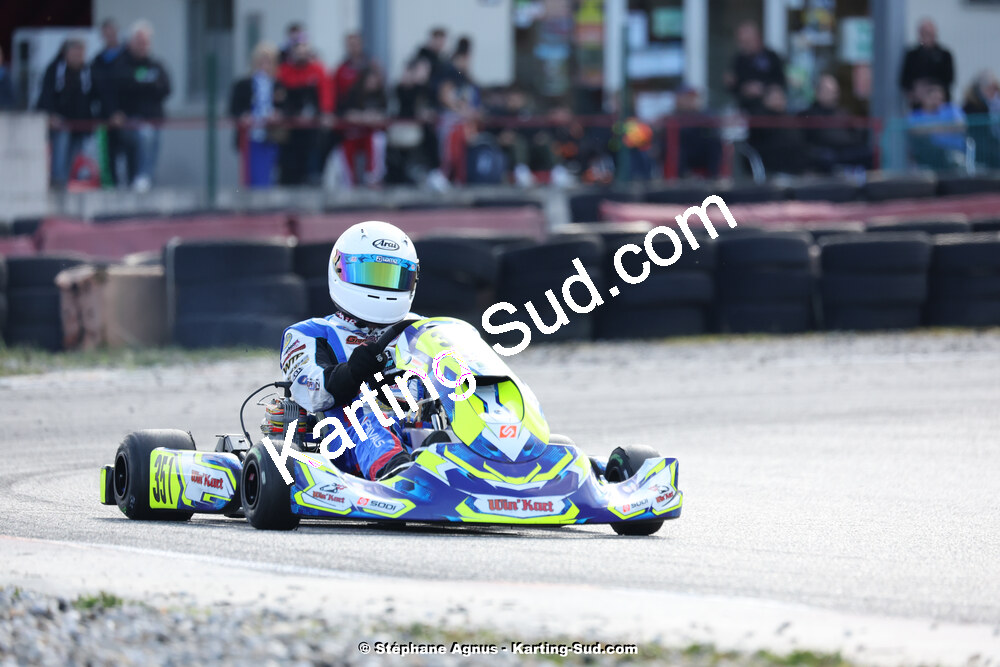 9 & 10/03/2024 : 1ère manche du Championnat du Sud au circuit d’Aigues-Vives (photos Stéphane Agnus) 2024 — karting
