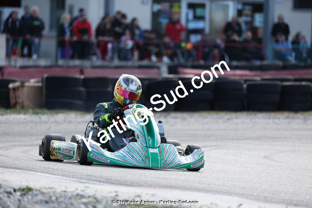 9 & 10/03/2024 : 1ère manche du Championnat du Sud au circuit d’Aigues-Vives (photos Stéphane Agnus) 2024 — karting