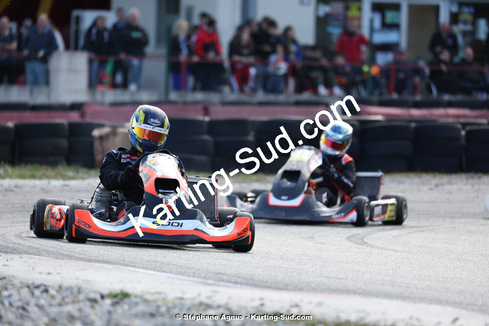 9 & 10/03/2024 : 1ère manche du Championnat du Sud au circuit d’Aigues-Vives (photos Stéphane Agnus) 2024 — karting