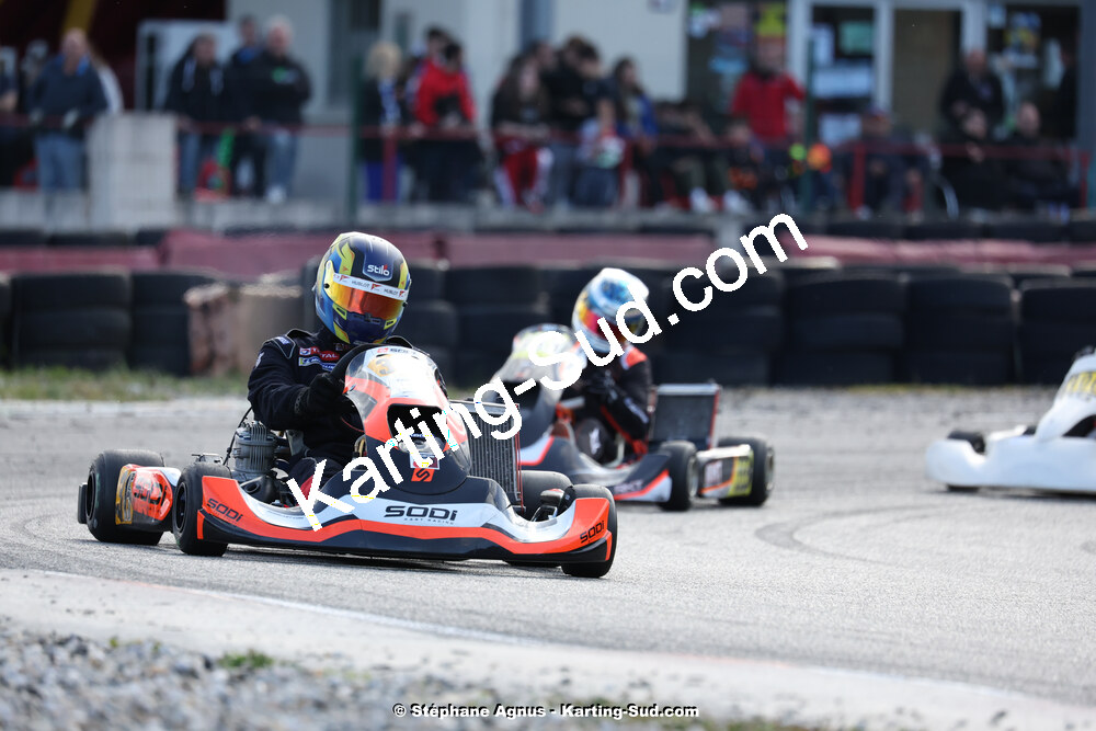 9 & 10/03/2024 : 1ère manche du Championnat du Sud au circuit d’Aigues-Vives (photos Stéphane Agnus) 2024 — karting
