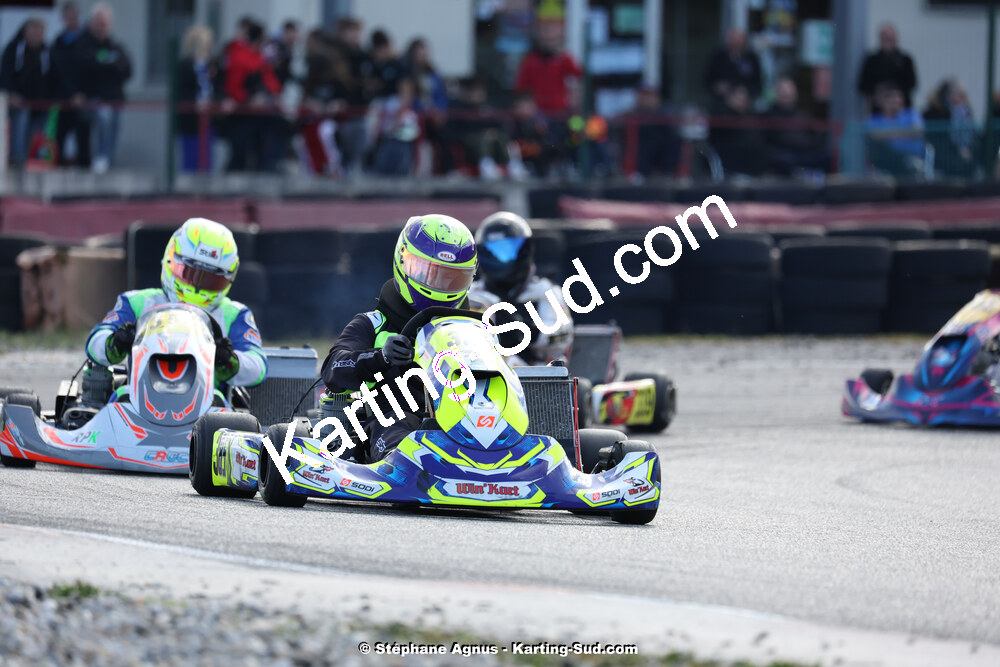 9 & 10/03/2024 : 1ère manche du Championnat du Sud au circuit d’Aigues-Vives (photos Stéphane Agnus) 2024 — karting
