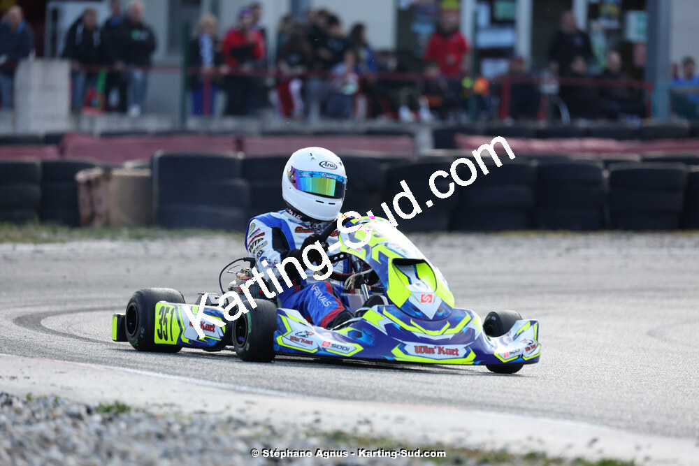 9 & 10/03/2024 : 1ère manche du Championnat du Sud au circuit d’Aigues-Vives (photos Stéphane Agnus) 2024 — karting