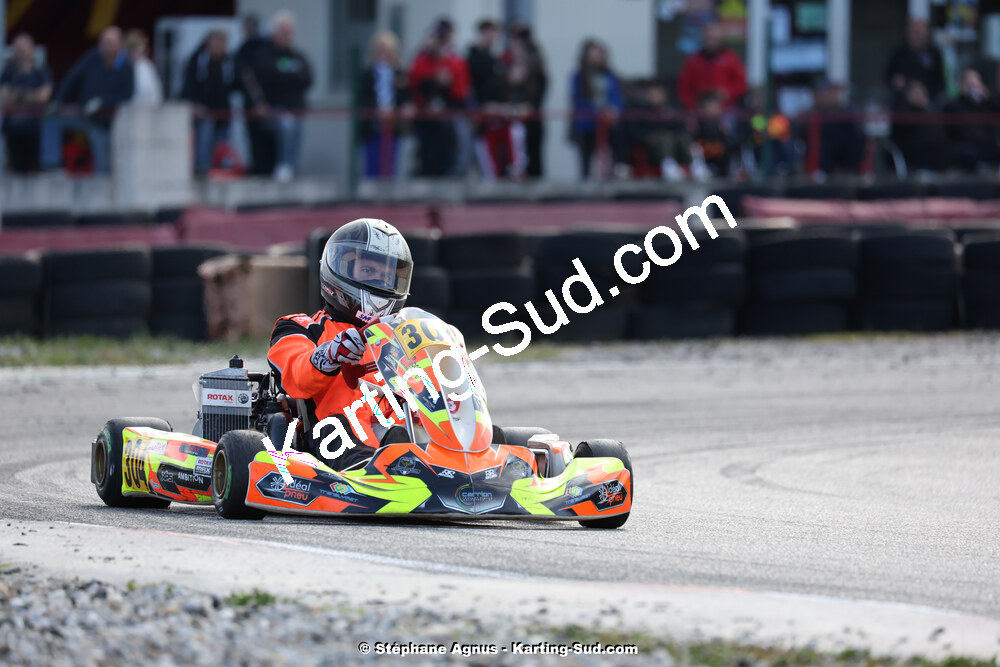 9 & 10/03/2024 : 1ère manche du Championnat du Sud au circuit d’Aigues-Vives (photos Stéphane Agnus) 2024 — karting