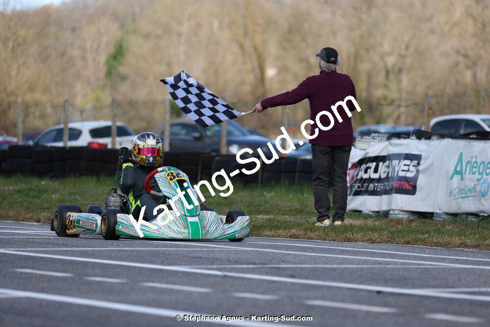 9 & 10/03/2024 : 1ère manche du Championnat du Sud au circuit d’Aigues-Vives (photos Stéphane Agnus) 2024 — karting
