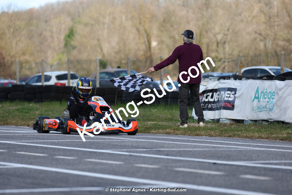 9 & 10/03/2024 : 1ère manche du Championnat du Sud au circuit d’Aigues-Vives (photos Stéphane Agnus) 2024 — karting