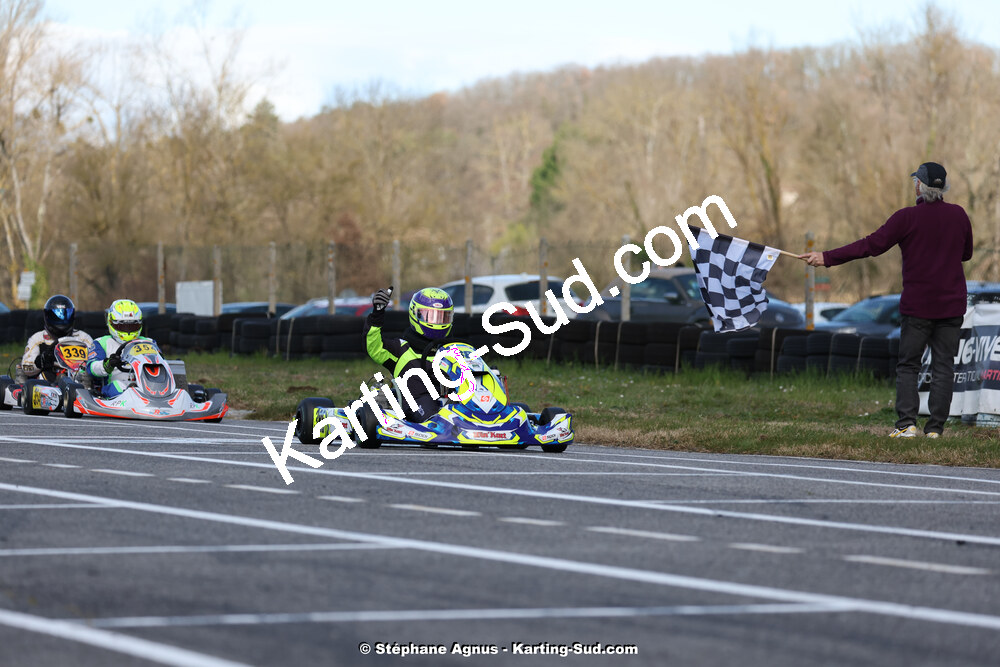 9 & 10/03/2024 : 1ère manche du Championnat du Sud au circuit d’Aigues-Vives (photos Stéphane Agnus) 2024 — karting