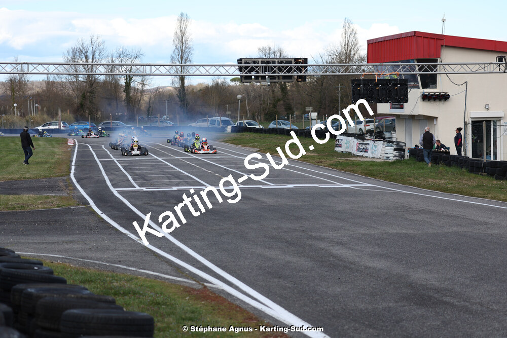 9 & 10/03/2024 : 1ère manche du Championnat du Sud au circuit d’Aigues-Vives (photos Stéphane Agnus) 2024 — karting