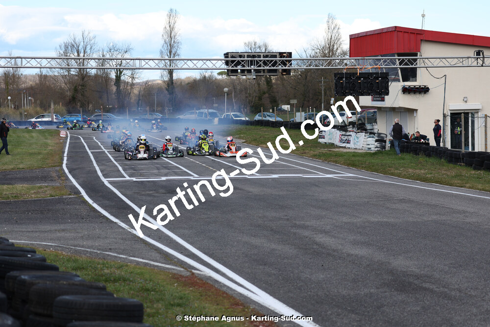 9 & 10/03/2024 : 1ère manche du Championnat du Sud au circuit d’Aigues-Vives (photos Stéphane Agnus) 2024 — karting