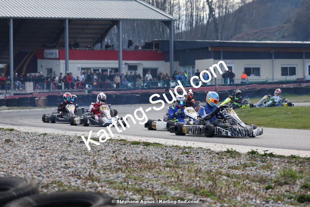 9 & 10/03/2024 : 1ère manche du Championnat du Sud au circuit d’Aigues-Vives (photos Stéphane Agnus) 2024 — karting