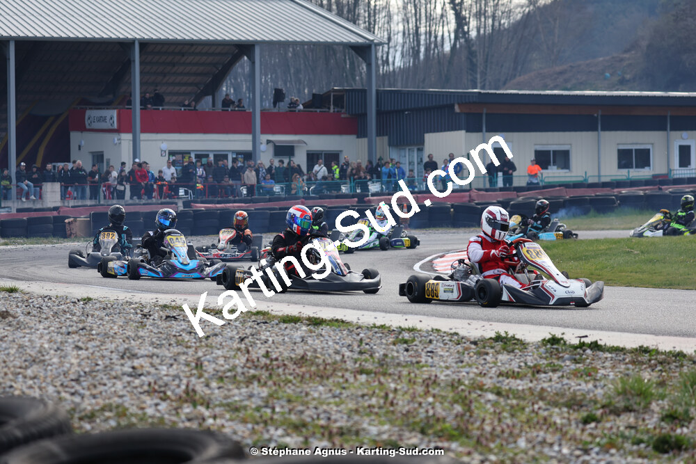 9 & 10/03/2024 : 1ère manche du Championnat du Sud au circuit d’Aigues-Vives (photos Stéphane Agnus) 2024 — karting