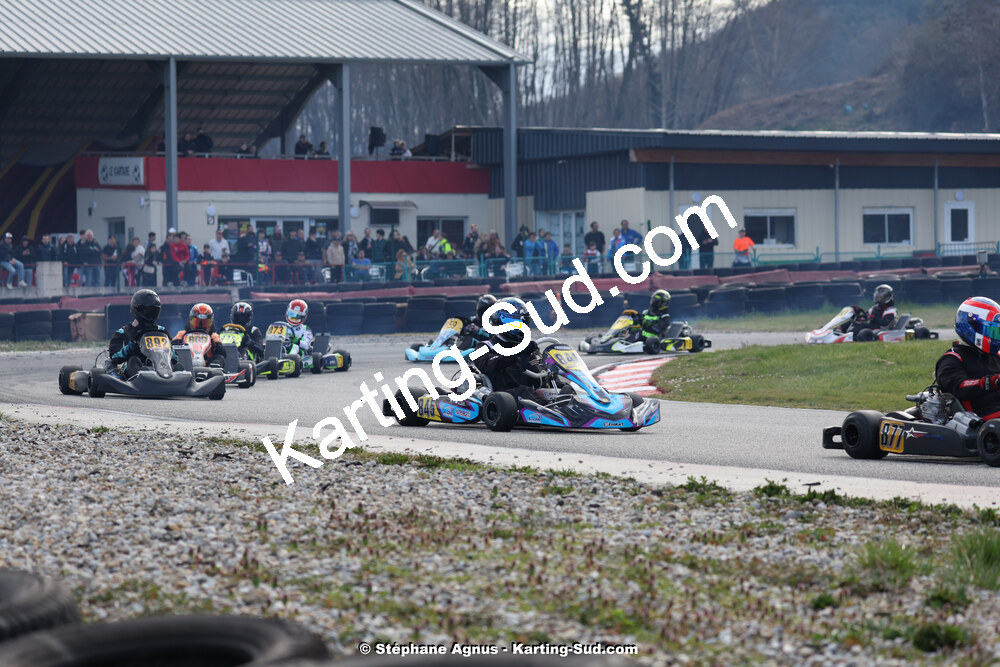 9 & 10/03/2024 : 1ère manche du Championnat du Sud au circuit d’Aigues-Vives (photos Stéphane Agnus) 2024 — karting