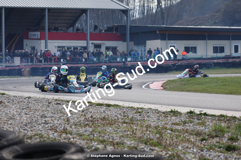 9 & 10/03/2024 : 1ère manche du Championnat du Sud au circuit d’Aigues-Vives (photos Stéphane Agnus) 2024 — karting