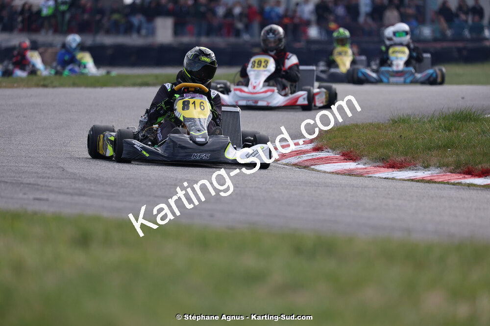 9 & 10/03/2024 : 1ère manche du Championnat du Sud au circuit d’Aigues-Vives (photos Stéphane Agnus) 2024 — karting
