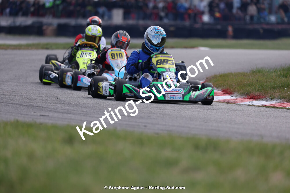 9 & 10/03/2024 : 1ère manche du Championnat du Sud au circuit d’Aigues-Vives (photos Stéphane Agnus) 2024 — karting