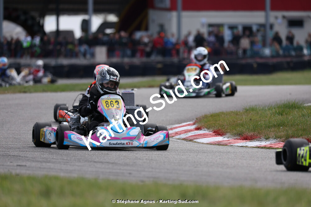 9 & 10/03/2024 : 1ère manche du Championnat du Sud au circuit d’Aigues-Vives (photos Stéphane Agnus) 2024 — karting