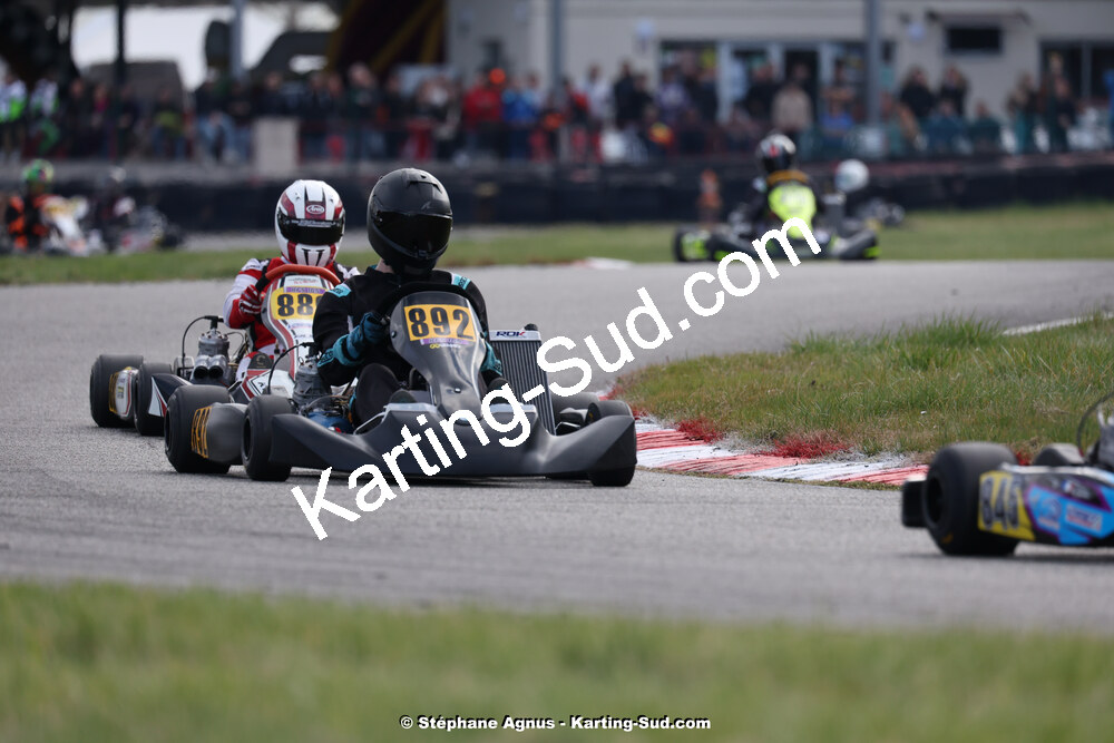9 & 10/03/2024 : 1ère manche du Championnat du Sud au circuit d’Aigues-Vives (photos Stéphane Agnus) 2024 — karting