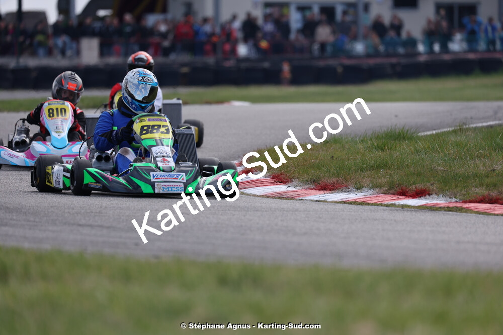 9 & 10/03/2024 : 1ère manche du Championnat du Sud au circuit d’Aigues-Vives (photos Stéphane Agnus) 2024 — karting
