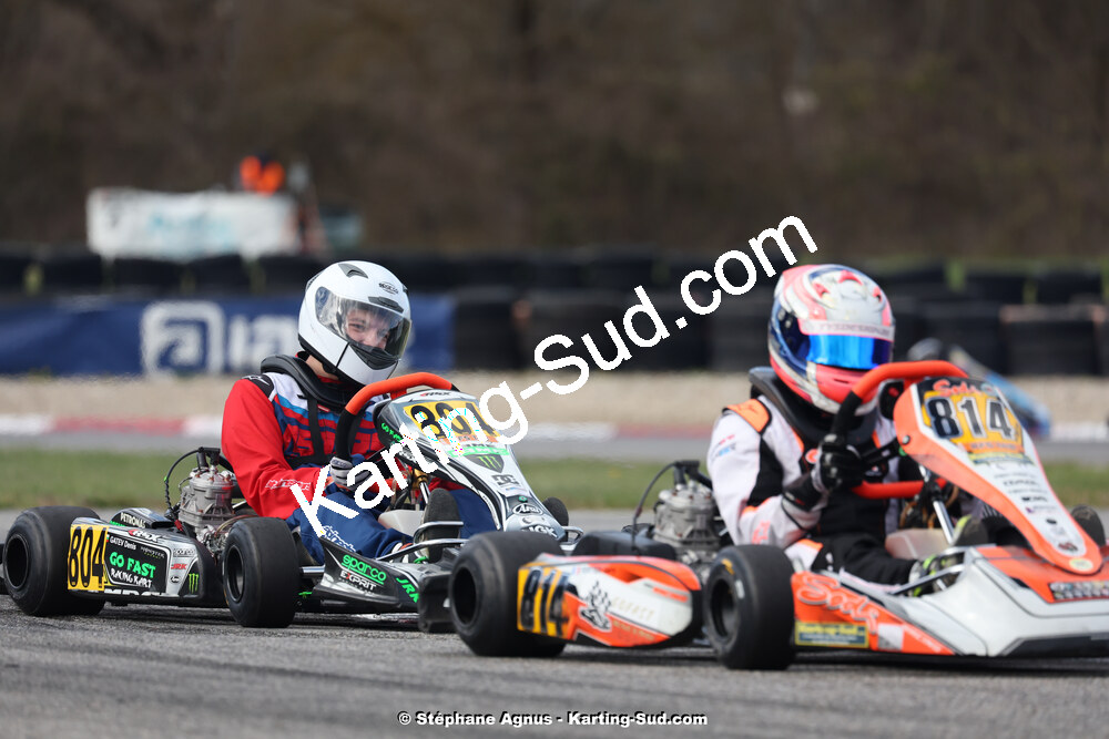 9 & 10/03/2024 : 1ère manche du Championnat du Sud au circuit d’Aigues-Vives (photos Stéphane Agnus) 2024 — karting