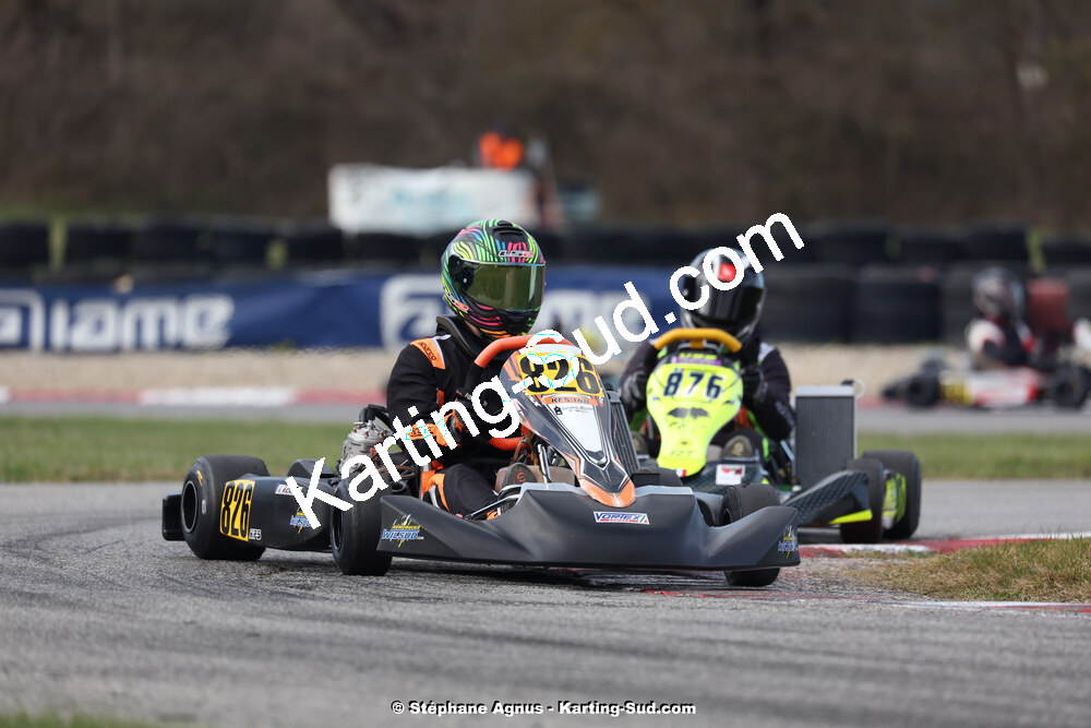 9 & 10/03/2024 : 1ère manche du Championnat du Sud au circuit d’Aigues-Vives (photos Stéphane Agnus) 2024 — karting