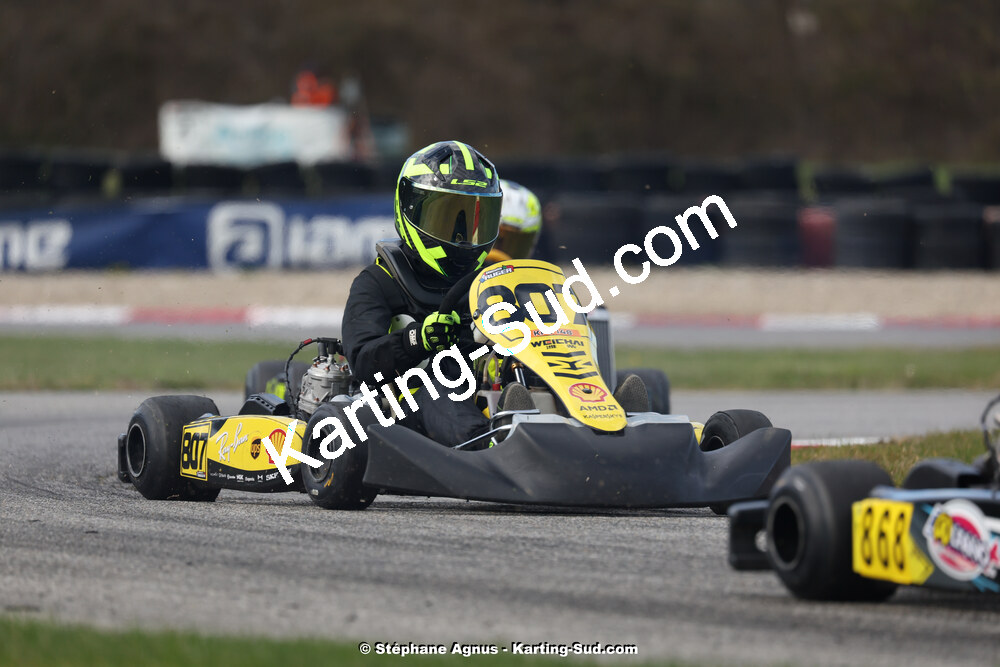 9 & 10/03/2024 : 1ère manche du Championnat du Sud au circuit d’Aigues-Vives (photos Stéphane Agnus) 2024 — karting