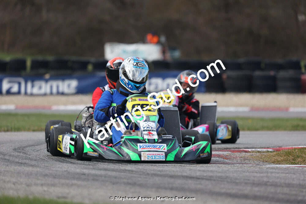 9 & 10/03/2024 : 1ère manche du Championnat du Sud au circuit d’Aigues-Vives (photos Stéphane Agnus) 2024 — karting