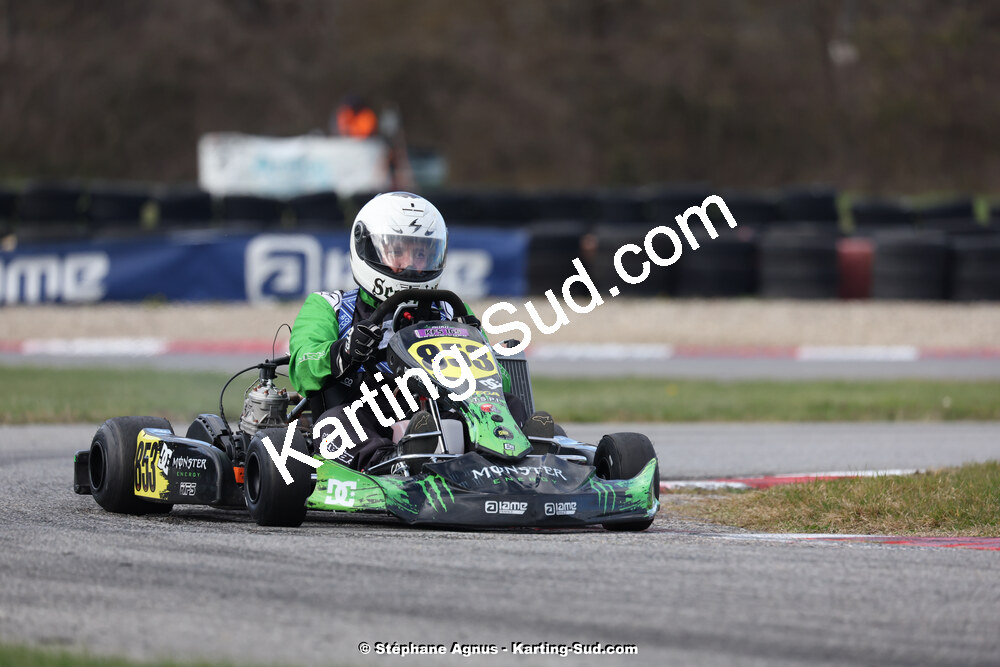 9 & 10/03/2024 : 1ère manche du Championnat du Sud au circuit d’Aigues-Vives (photos Stéphane Agnus) 2024 — karting