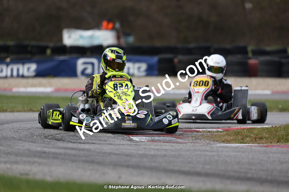 9 & 10/03/2024 : 1ère manche du Championnat du Sud au circuit d’Aigues-Vives (photos Stéphane Agnus) 2024 — karting