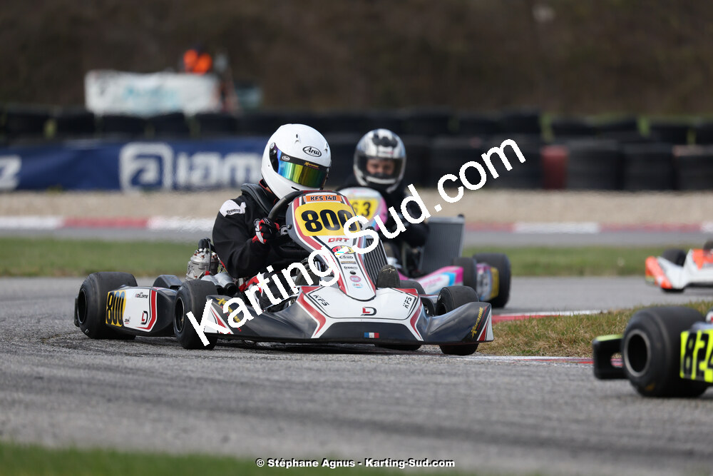9 & 10/03/2024 : 1ère manche du Championnat du Sud au circuit d’Aigues-Vives (photos Stéphane Agnus) 2024 — karting