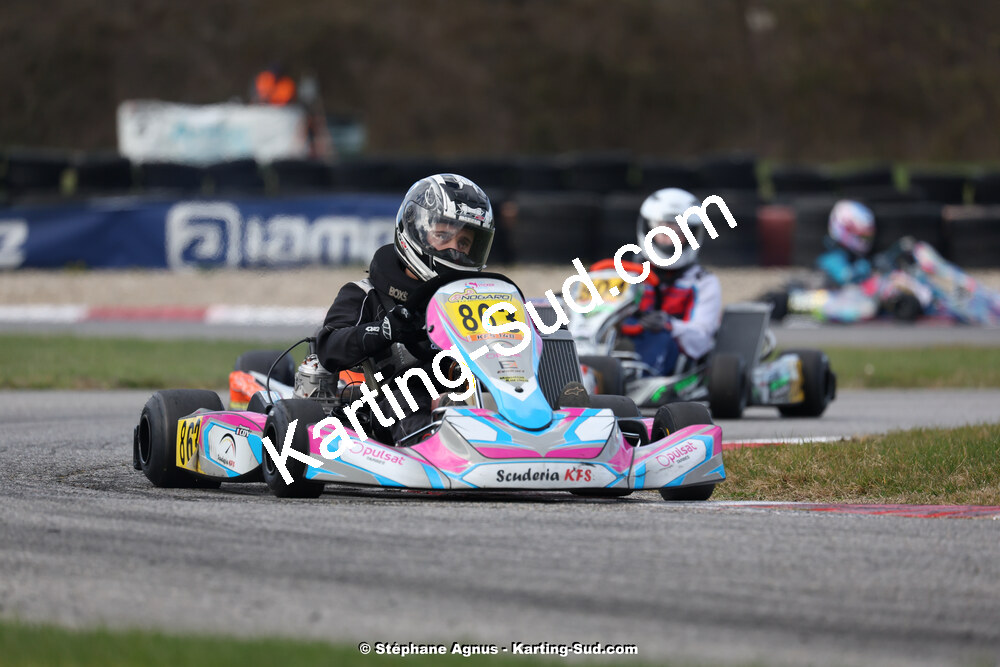 9 & 10/03/2024 : 1ère manche du Championnat du Sud au circuit d’Aigues-Vives (photos Stéphane Agnus) 2024 — karting