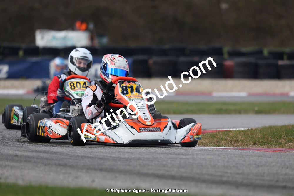 9 & 10/03/2024 : 1ère manche du Championnat du Sud au circuit d’Aigues-Vives (photos Stéphane Agnus) 2024 — karting