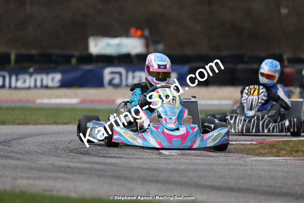 9 & 10/03/2024 : 1ère manche du Championnat du Sud au circuit d’Aigues-Vives (photos Stéphane Agnus) 2024 — karting
