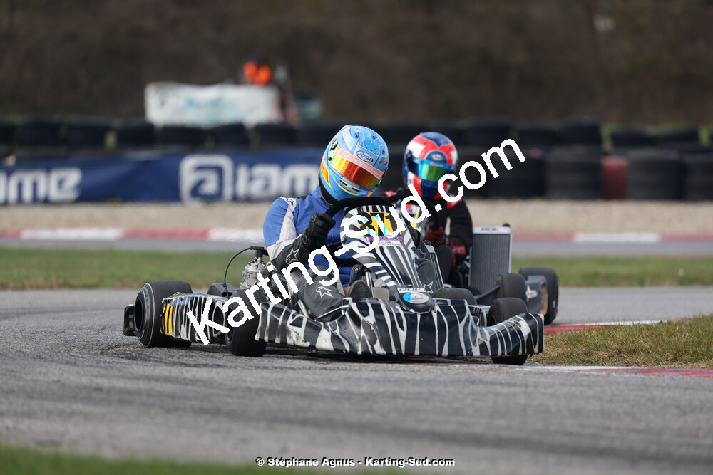 9 & 10/03/2024 : 1ère manche du Championnat du Sud au circuit d’Aigues-Vives (photos Stéphane Agnus) 2024 — karting