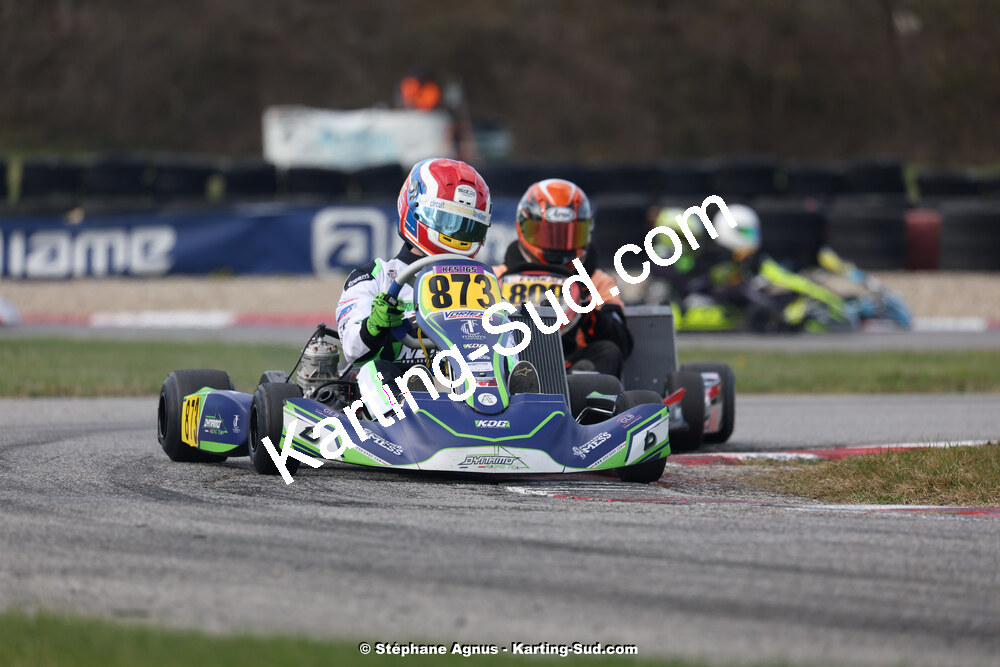 9 & 10/03/2024 : 1ère manche du Championnat du Sud au circuit d’Aigues-Vives (photos Stéphane Agnus) 2024 — karting