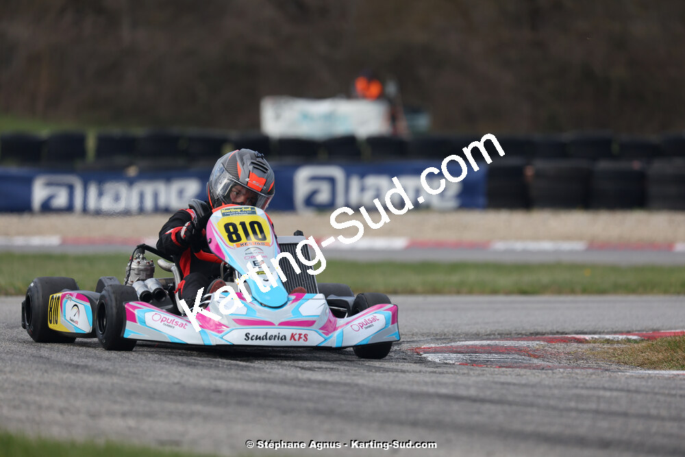 9 & 10/03/2024 : 1ère manche du Championnat du Sud au circuit d’Aigues-Vives (photos Stéphane Agnus) 2024 — karting