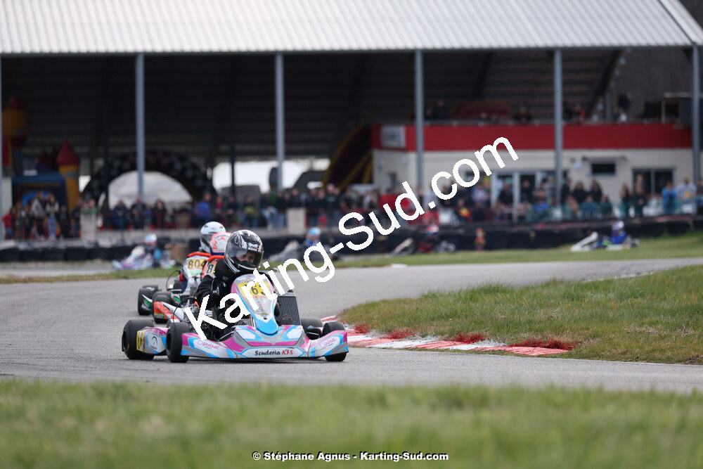 9 & 10/03/2024 : 1ère manche du Championnat du Sud au circuit d’Aigues-Vives (photos Stéphane Agnus) 2024 — karting