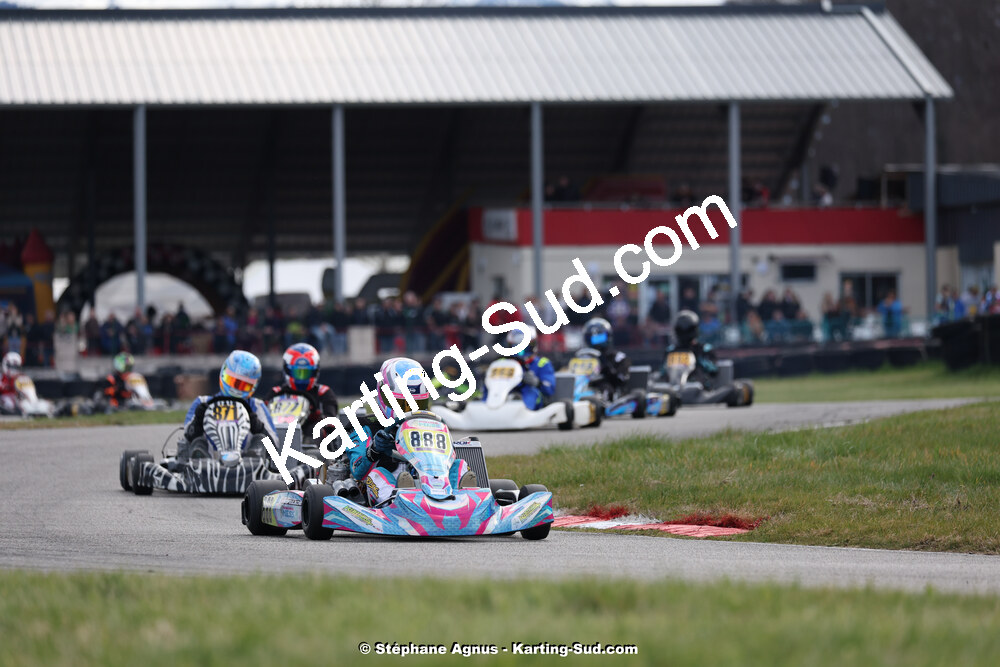 9 & 10/03/2024 : 1ère manche du Championnat du Sud au circuit d’Aigues-Vives (photos Stéphane Agnus) 2024 — karting