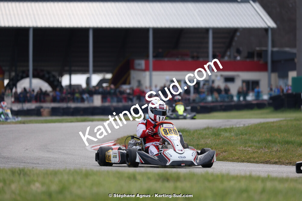 9 & 10/03/2024 : 1ère manche du Championnat du Sud au circuit d’Aigues-Vives (photos Stéphane Agnus) 2024 — karting