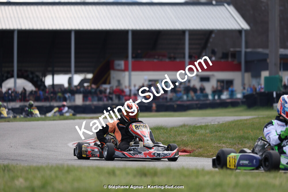 9 & 10/03/2024 : 1ère manche du Championnat du Sud au circuit d’Aigues-Vives (photos Stéphane Agnus) 2024 — karting