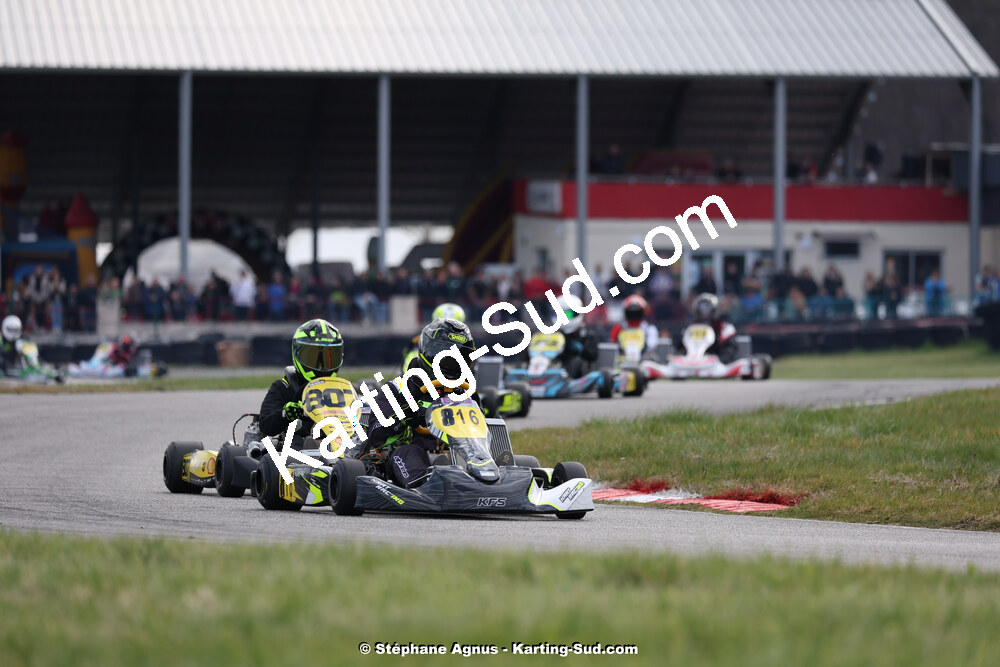 9 & 10/03/2024 : 1ère manche du Championnat du Sud au circuit d’Aigues-Vives (photos Stéphane Agnus) 2024 — karting