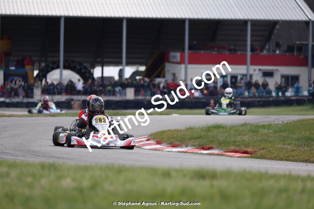 9 & 10/03/2024 : 1ère manche du Championnat du Sud au circuit d’Aigues-Vives (photos Stéphane Agnus) 2024 — karting